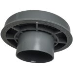 Outile - chapeau de ventilation  75 mm gris