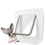 Ouverture de porte pour chien, chati�re, fermeture automatique de la porte