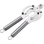 Ouvre - bocal, ouvre - couvercle facile � utiliser et � ranger, ouvre bocal manuel en acier inoxydable ...