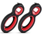 Ouvre bocal manuel, 2 pi�ces ouvre bouteille ouvre bocaux multifonctionnel d�capsuleur 6 en 1 ouvre boite ...