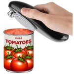 Ouvre - bo�te �lectrique � simple pression - plat et lisse, pour toutes les tailles de bo�tes de conserve ...