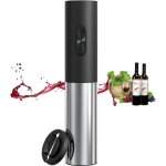 Ouvre - bouteille �lectrique � piles, ouvre - bouteille automatique avec bouchon 2 en 1, tire - bouchon ...