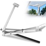 Ouvre - fen�tre automatique double ressort argent� pour serre ? syst�me d'a�ration � temp�rature contr�l�e ...