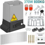 Swanew - ouvre - portail coulissant 370w, 800kg, kit materiel deoperateur de portail pour securite avec ... Swanew - ouvre - portail coulissant 370w, 800kg, kit materiel deoperateur de portail pour securite avec ...