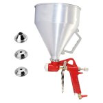 Ouylaf - pistolet  crpir pneumatique godet metal 6l + 3 buses - crpi intrieur et extrieur enduit ...