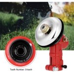 Renvoi d'angle pour d�broussailleuse et multifonction 4 en 1, lawn mower gear head, aluminum alloy and ...