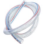 Tuyau spiral� en fil d'acier pvc transparent extra �pais pour pompe � huile, �paisseur 4 mm, utilis� ...
