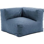Fauteuil d'angle pour canapé modulable bleu pacific - mixi Fauteuil d'angle pour canapé modulable bleu pacific - mixi