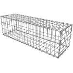 Oxeo - gabion dimensions 100x30x30cm - mur avec pierres - mur de soutnement - paroi bordure de jardin ...