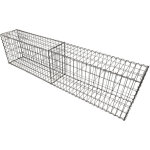Oxeo - gabion dimensions 200x50x30cm - mur avec pierres - mur de soutnement - paroi bordure de jardin ...