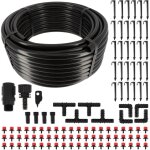 Oxeo - kit d'arrosage goutte  goutte - tuyau 30m dia16mm - 60 goteurs  dbit eau rglable - systme ...