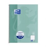 Oxford - 400132378 carnet et bloc a4 80 feuilles bleu, vert