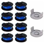 Pack de 10 bobines de rechange pour coupe - bordures ryobi one + ac14rl3a, 18v 24v 40v,  1, 6mm, longueur ...