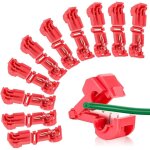 Pack de 10 bornes de connexion pour station de charge de c�ble p�riph�rique pour tondeuse robot, connecteur ...