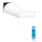Orac - pack 10 mtres corniches plafond cx126 avec colle x cimaises - et - plus - 9
