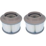 Pack de 2 filtres de rechange pour mspa fd2089, pompe � cartouche filtrante pour mspa tous les spas actuels ...