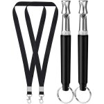 Pack de 2 sifflets pour chien, sifflet � ultrasons pour chien, rappel pour chien, sifflet anti - chien ...