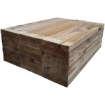 Pack 21 lames terrasse bois autoclave 60 x 14, 5 x 2, 7 cm (long. x larg. x �paisseur) 1 c�t� lisse / ...