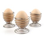 Pack de 3 coupe oeuf à la coque acier inoxydable pour oeufs à la coque coquetiers en métal restaurant ... Pack de 3 coupe oeuf à la coque acier inoxydable pour oeufs à la coque coquetiers en métal restaurant ...