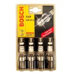 Pack 4 bougies d'allumage bosch 519 wr91x
