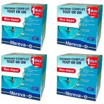 Mareva - pack 4 mois traitement rev - aqua 4 en 1 piscine 60  90m