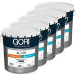 Pack de 5 peintures acryliques gori access murs et plafonds satin blanc 15l conditionnement: 15 litres ... Pack de 5 peintures acryliques gori access murs et plafonds satin blanc 15l conditionnement: 15 litres ...