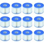 Pack de 6 - lot de 2 cartouches de filtration pour spa intex soit 12 cartouches