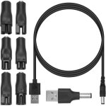 Pack 7 c�bles usb 5v universels chargeurs pour diff�rentes marques et appareils compatible purificateurs ...