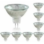 Pack de 8 12v ampoules halog�nes r�flecteur gu5. 3 50w, dimmable projecteur, ampoule spot halog�ne mr16, ...