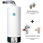 Styx - pack accumulateur gaz ventouse 115 l + raccord diélectrique + groupe sécurité + siphon Styx - pack accumulateur gaz ventouse 115 l + raccord diélectrique + groupe sécurité + siphon