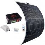 Pack antarion panneau solaire souple 170w + r�gulateur mppt 20a + kit de pose camping - car