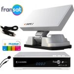 Pack antenne automatique snipe + d�modulateur fransat hd 12v - parabole id�al camping car