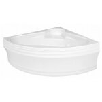 Cersanit - pack baignoire d'angle venus 140x140 avec tablier