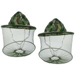 Pack camouflage apiculture apiculteur anti - moustique abeille insecte mouche masque cap chapeau avec ...