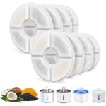 Pack cat filtres pour fontaine � eau - filtres � r�sine et � charbon actif pour distributeur d'eau automatique ...