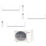 Atlantic fujitsu - pack climatiseur atlantic tri split takao m2 confort 5, 4 kw + 3 units 2kw (3 x 20m2 ...
