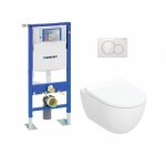 Pack complet wc geberit up320 + cuvette acanto turboflush + plaque blanche Pack complet wc geberit up320 + cuvette acanto turboflush + plaque blanche