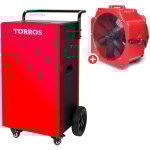 Mw tools - pack dshumidificateur 90l / jour bdm90n + ventilateur scheur 500mm mv500ppl bdm90nsetb