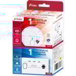Pack détecteur de fumée + monoxyde de carbone 5 ans kidde Pack détecteur de fumée + monoxyde de carbone 5 ans kidde