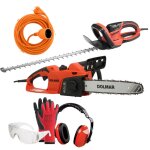 Pack - dolmar taille - haie Électrique 670w 55cm ht5510 + tronçonneuse 1800w 40cm es43tlc + rallonge ... Pack - dolmar taille - haie Électrique 670w 55cm ht5510 + tronçonneuse 1800w 40cm es43tlc + rallonge ...