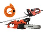 Pack - dolmar taille - haie �lectrique 670w 65 cm ht6510 + tron�onneuse �lectrique 1800w 40 cm es43tlc ...
