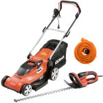 Pack - dolmar tondeuse �lectrique 1600w 41 cm em410 + taille - haie �lectrique 670w 65 cm ht6510 + rallonge ...