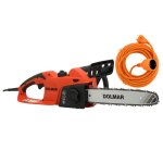 Pack - dolmar tron�onneuse �lectrique 1800w - guide 35 cm es39tlc + rallonge de jardin 20m