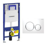 Pack geberit duofix 320 + plaque de commande sigma 20 blanc chrome (setup320 - pro5)