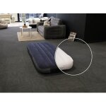Pack matelas gonflable classic downy 1 place intex drap housse