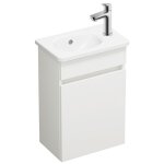 Pack meuble suspendu lave - mains burgbad joline blanc mat + robinet lave - mains eau froide duravit ... Pack meuble suspendu lave - mains burgbad joline blanc mat + robinet lave - mains eau froide duravit ...