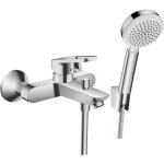 Hansgrohe - pack mitigeur bain douche mécanique logis loop + pommeau de douche myclub ecosmart + flexible ... Hansgrohe - pack mitigeur bain douche mécanique logis loop + pommeau de douche myclub ecosmart + flexible ...