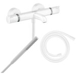 Hansgrohe - pack mitigeur bain douche thermostatique ecostat comfort + flexible isiflex + pommeau pulsify ... Hansgrohe - pack mitigeur bain douche thermostatique ecostat comfort + flexible isiflex + pommeau pulsify ...