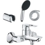 Pack mitigeur m�canique grohe start loop + douchette 2 jets grohe vitalio start 110 + flexible1750 mm ...