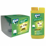 Pack pi�ge � gu�pes et frelons + attractif 375g kapo vert